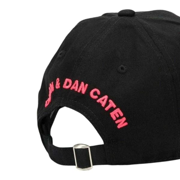 DSquared2 Logo Baseball Keps One Size Svart/Rosa Black/Pink One Size