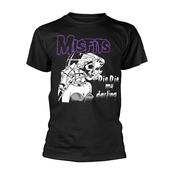 Misfits Unisex Adult Die Die My Darling T-Shirt XL Svart Black XL