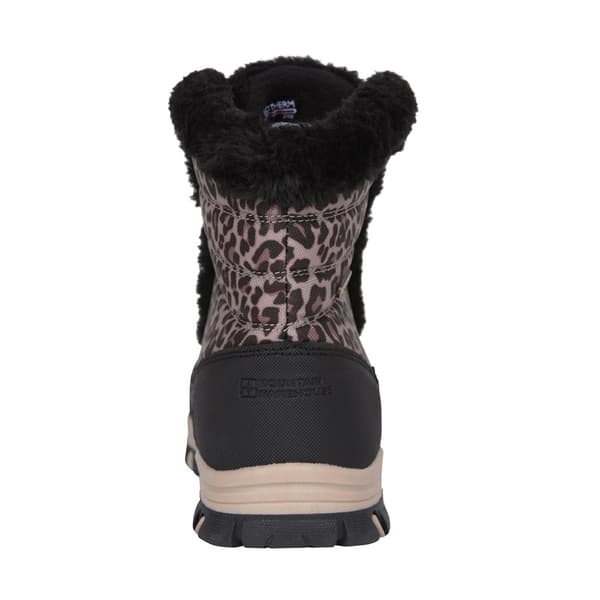 Mountain Warehouse Dam/Dam Ohio Leopardtryck Termiska Sno Black 4 UK
