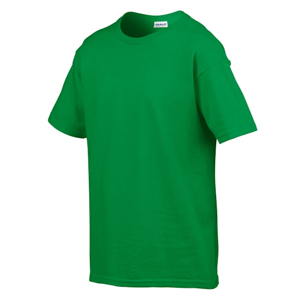 Gildan Childens/Kids SoftStyle Ringspun T-Shirt 5-6 år Irländsk Irish Green 5-6 Years