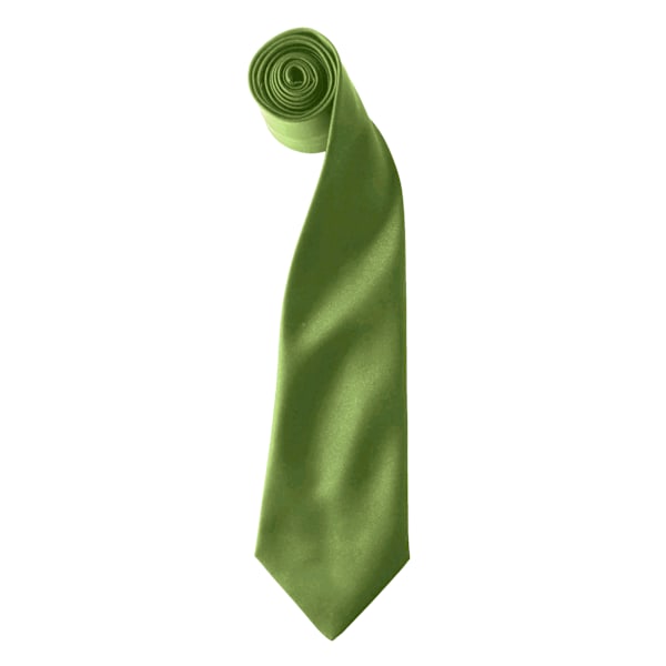 Premier Colours Herr Satin Clip Tie (2-pack) One size Smaragd Emerald One size