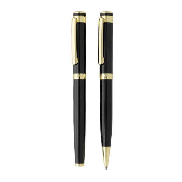 Swiss Peak Luca Mässingspennset (2-pack) One Size Svart Black One Size