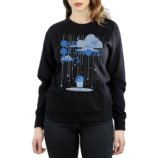 Disney Dam/Kvinnor Inside Out One Of Those Days Sweatshirt L Black L