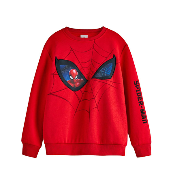 Spider-Man Barn/Kids Web Sweatshirt 3-4 År Röd Red 3-4 Years