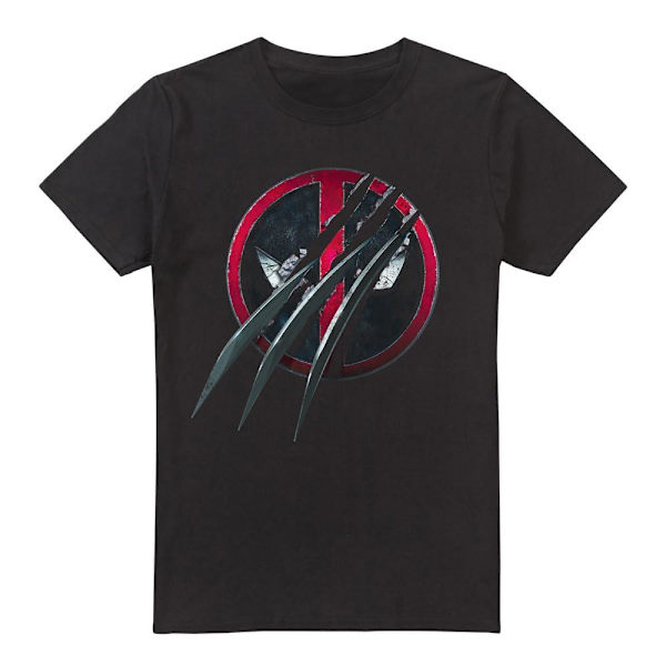 Deadpool & Wolverine Herr Wolverine Klor T-Shirt M Svart Black M