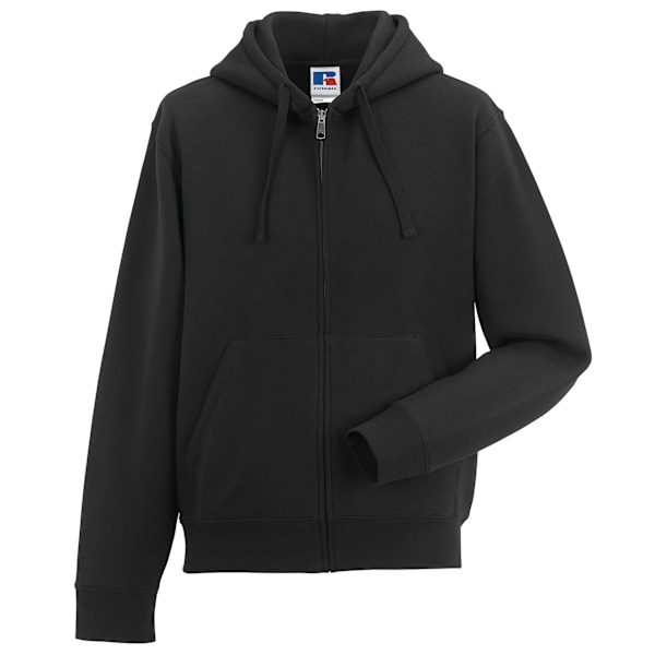 Russell Herr Authentic Full Zip Hooded Sweatshirt / Hoodie 3XL Black 3XL