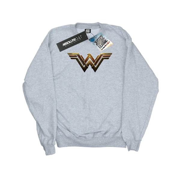 DC Comics Justice League Movie Wonder Woman Emblem Sweatshirt för män Sports Grey M