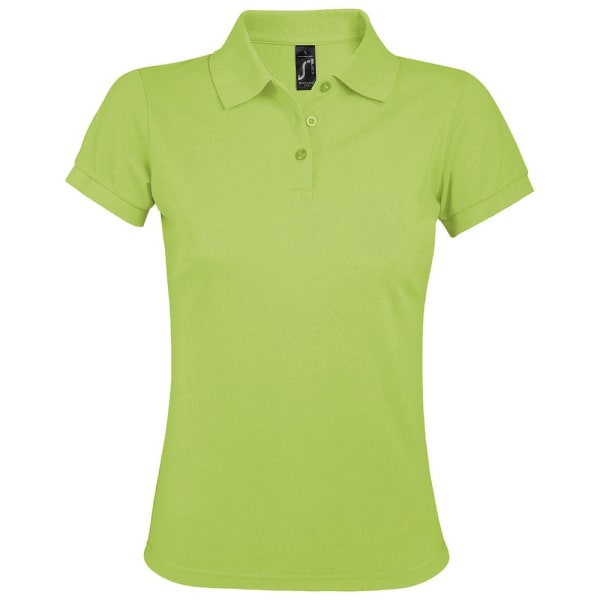 SOLs Dam/Dam Prime Pique Polo Shirt S Äppelgrön Apple Green S