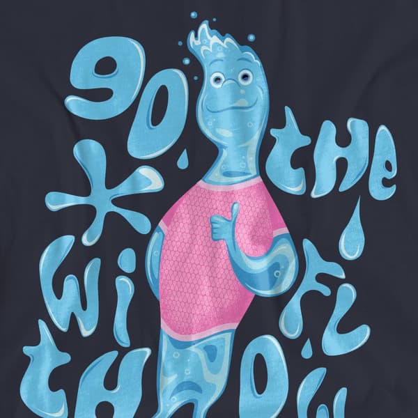 Elemental Dam/Dam Go With The Flow Wade T-shirt M Deep Na Deep Navy M