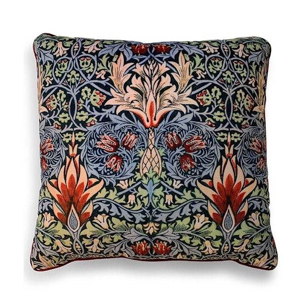 William Morris Snakeshead Fylld Kudde 40cm x 40cm Flerfärgad Multicoloured 40cm x 40cm