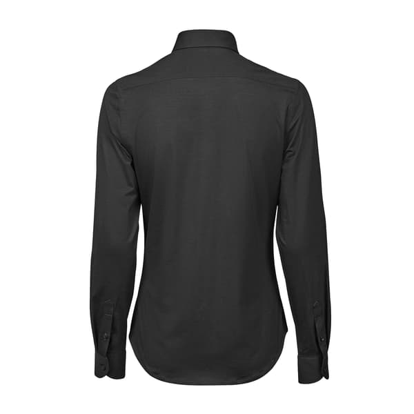 Tee Jays Dam Stretch Active Skjorta M Svart Black M