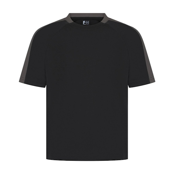Finden & Hales Barn/Barn Team T-Shirt 13 År Svart/Gunme Black/Gunmetal 13 Years