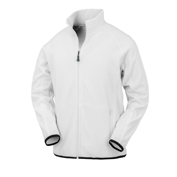 Result Genuine Recycled Mens Polarthermic Fleece Jacket M White White M