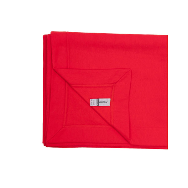 Gildan Heavy Blend Stadiumfilt En Storlek Röd Red One Size