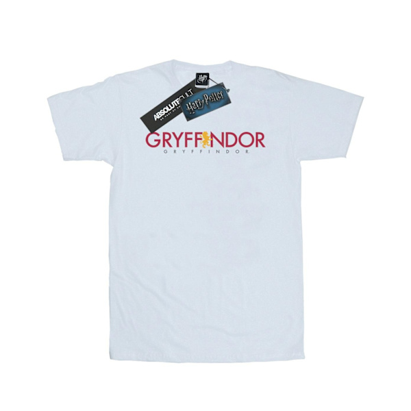 Harry Potter T-shirt för män Gryffindor Text M Vit White M
