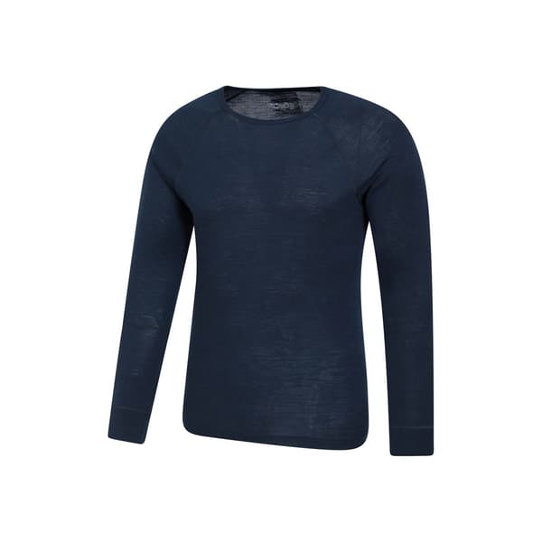 Mountain Warehouse Merino Ull Termotröja Herr S Marinblå Navy S