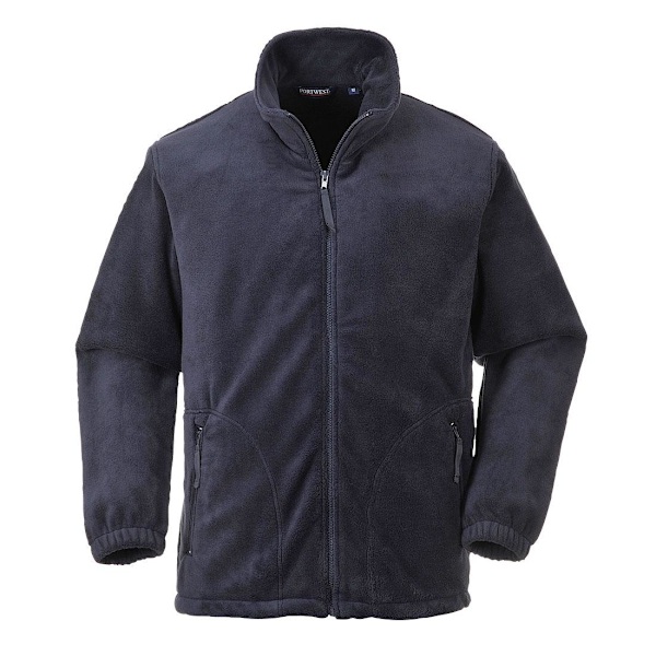 Portwest Argyll Kraftig Fleecejacka för Män 4XL Marinblå Navy 4XL