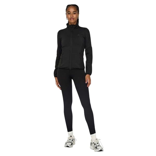 Only Play Dam Ribbade Paneler Soft Shell Jacka 10 UK Svart Black 10 UK