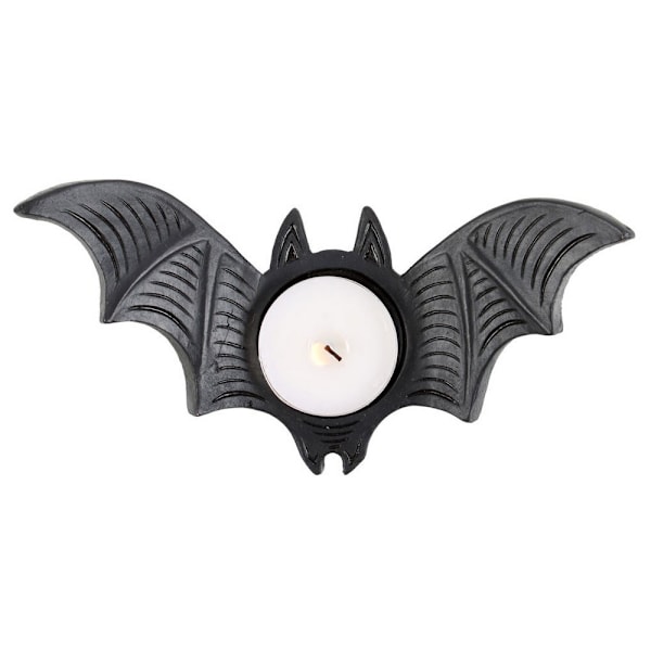 Something Different Bat Tealight Holder One Size Black Black One Size