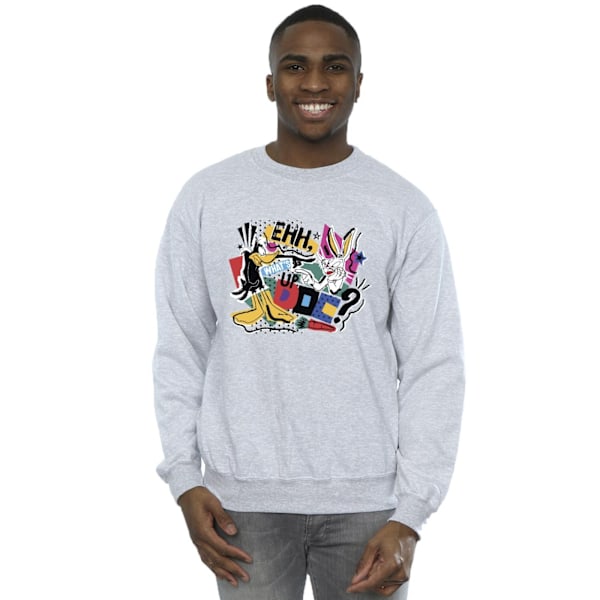 Looney Tunes Herr Vad Säger Doc Pop Art Sweatshirt XXL Sports G Sports Grey XXL