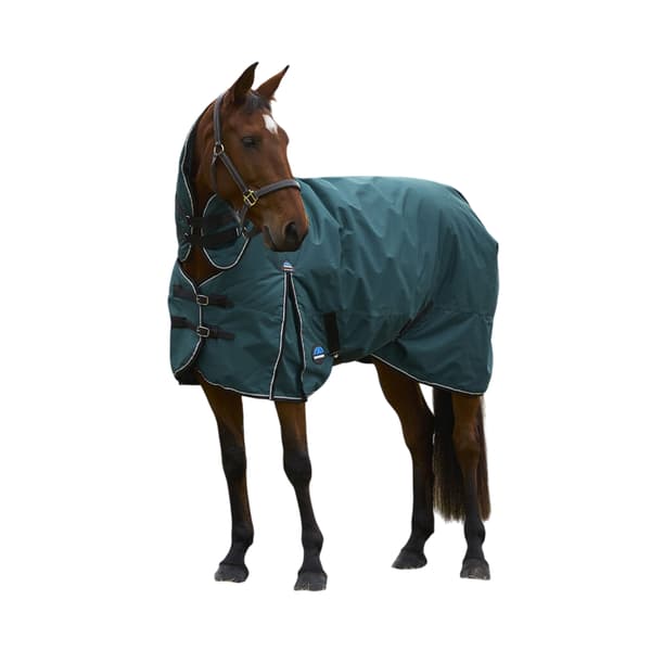 Weatherbeeta Comfitec Classic 50G Standard-Neck Hästtäcke Forest Green/Black 7´