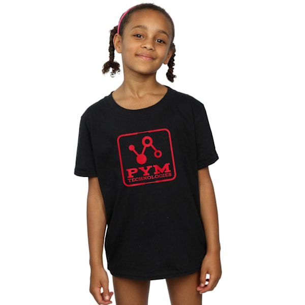 Marvel Girls Ant-Man And The Wasp Pym Technologies Bomull T-shirt Black 12-13 Years