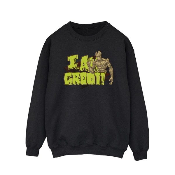 Guardians Of The Galaxy Herr I Am Groot Sweatshirt XL Svart Black XL