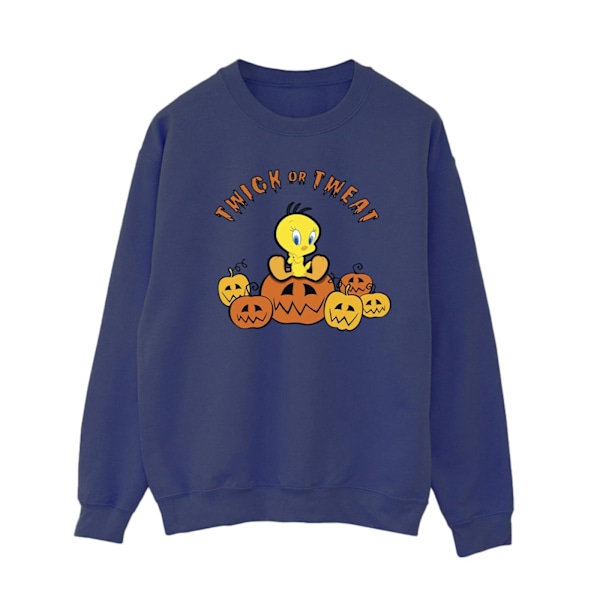 Looney Tunes Dam/Damer Twick Or Tweat Sweatshirt L Marinblå Navy Blue L