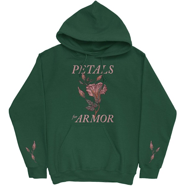 Hayley Williams Unisex Petals Pullover Hoodie M Grön Green M