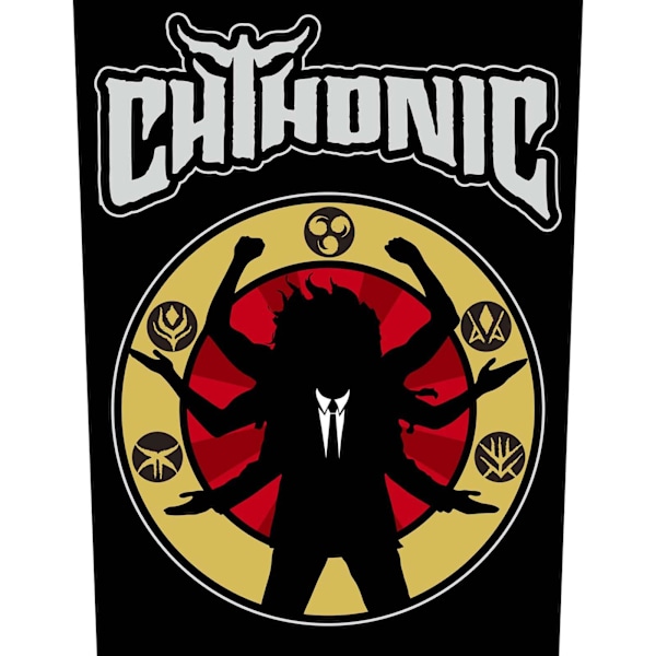 Chthonic Deity Sy-på-lapp En Storlek Svart Black One Size