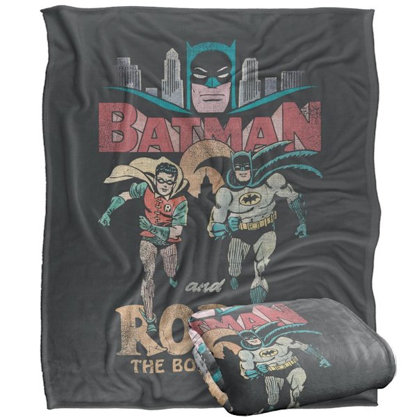 Batman TV Robin Filt En Storlek Flerfärgad Multicoloured One Size