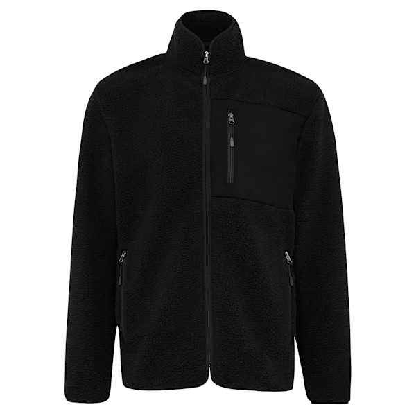 Iqoniq Unisex Vuxen Diran Fleecejacka av Återvunnen Polyester L Blå Black L