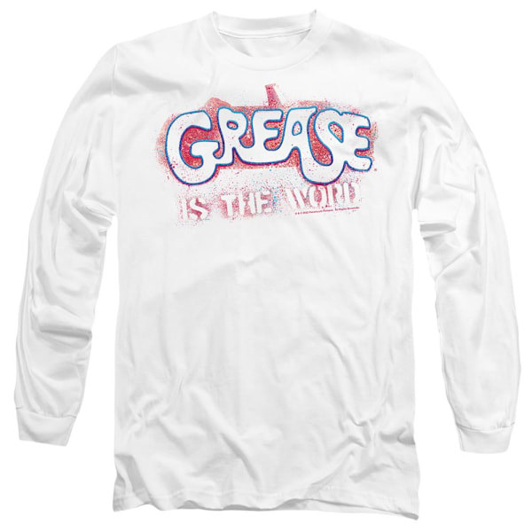 Grease Unisex Vuxen Grease Is The Word T-Shirt M Vit White M