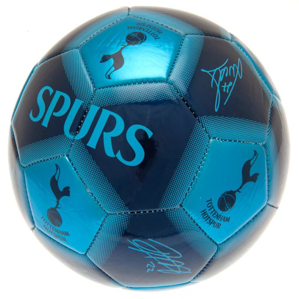 Tottenham Hotspur FC Spurs Signature Metallic Football 5 Blå/Marinblå Blue/Navy 5