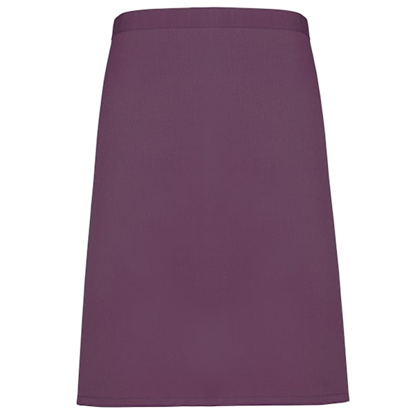 Premier Dam/Kvinnors Midjeklänning Förkläde (2-pack) One Size Aubergine Aubergine One Size