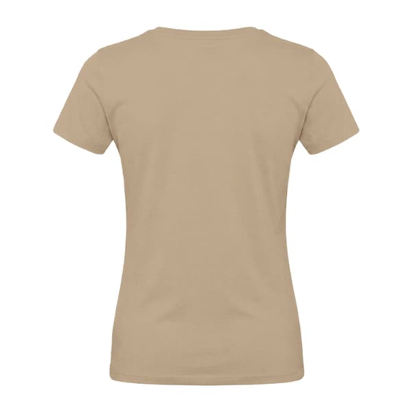 B&C Dam/Dam #E150 T-shirt L Sand Sand L