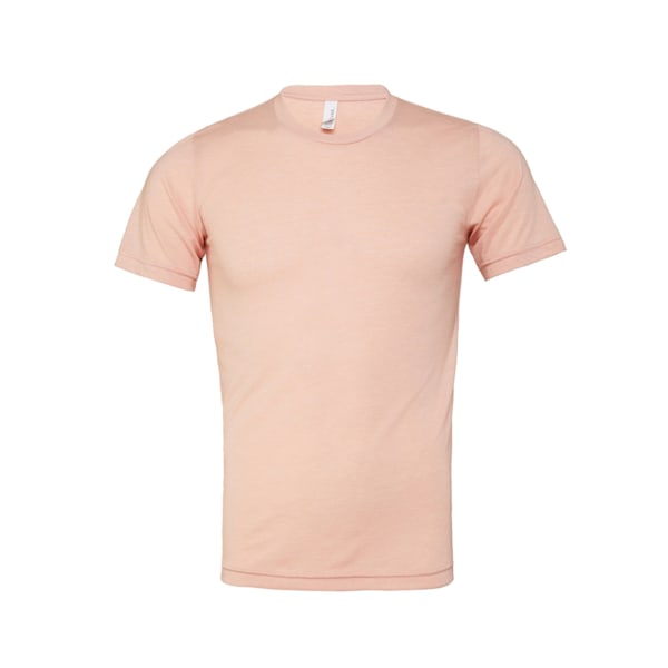 Canvas Triblend Crew Neck T-Shirt / Herr T-shirt med korta ärmar 2 Peach Triblend 2XL