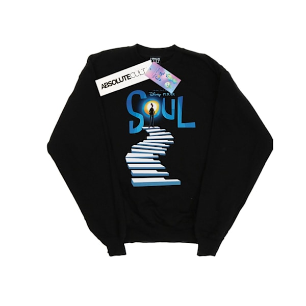 Disney Boys Soul Poster Art Sweatshirt 9-11 år Svart Black 9-11 Years