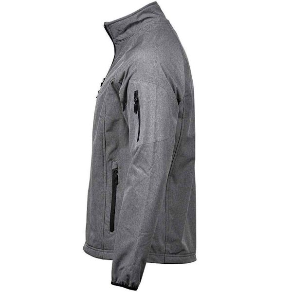 Tee Jays Herr Lätt Aktiv Softshell Jacka S Grå Melange Grey Melange S