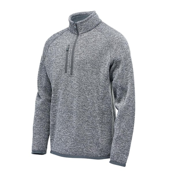 Stormtech Avalanche Full Zip Fleece Jacket M Granite Heath för män Granite Heather M