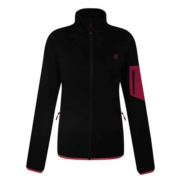 Dare 2B Dam Fleecejacka med Full Zip, Mountain Series 8 Black 8 UK