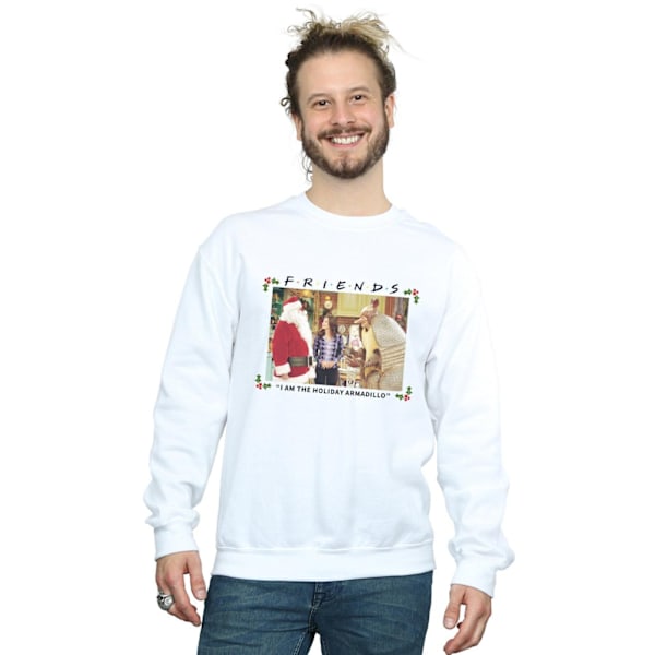 Friends Herr I Am The Holiday Armadillo Sweatshirt 3XL Vit White 3XL