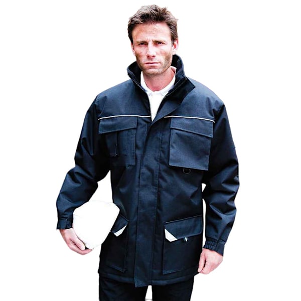 WORK-GUARD by Result Sabre Coat för män 4XL Marinblå Navy 4XL
