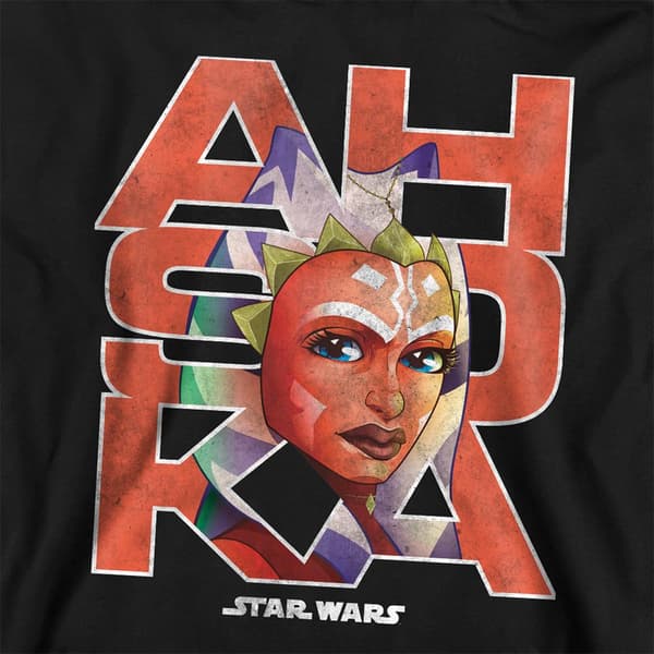 Star Wars: Ahsoka Barn/Barn Heather Pullover Hoodie 5-6 år Athletic 5-6 Years