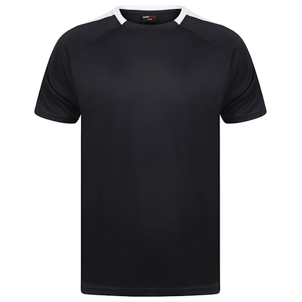 Finden and Hales Unisex Team T-Shirt L Marinblå/Vit Navy/White L