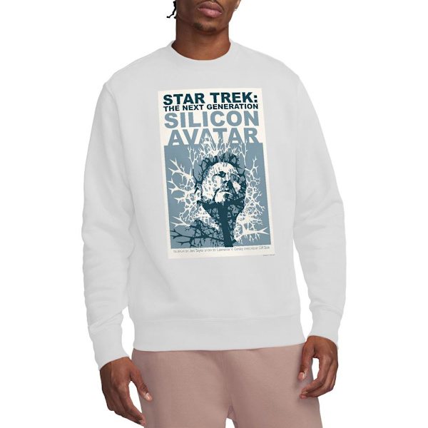Star Trek Unisex Vuxen The Next Generation Säsong 5 Avsnitt 4 S White M