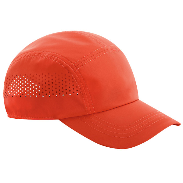 Beechfield Teknisk Löpkeps Storlek One Chilli Röd Chilli Red One Size