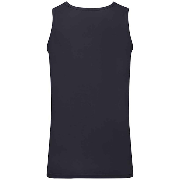 Fruit of the Loom Athletic Vest Top M Deep Navy Deep Navy M