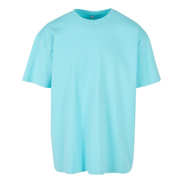 Build Your Brand Unisex Vuxen Kraftig Oversized T-shirt 4XL Beryl Bl Beryl Blue 4XL