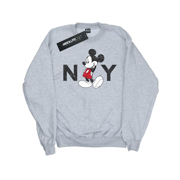 Disney Boys Mickey Mouse NY Sweatshirt 5-6 år Sports Grey Sports Grey 5-6 Years